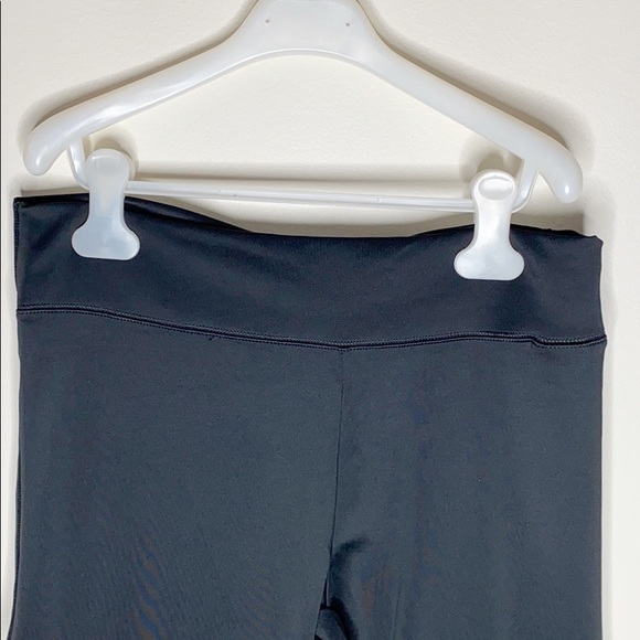 Adidas black grey white colorblock tights leggings - Picture 6 of 7